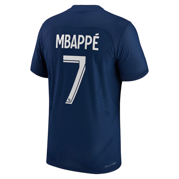 Camiseta Paris Saint Germain Mbappé 2022/2023 Azul